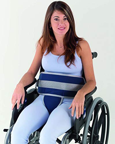 Obbocare | Cinturón Abdominal de Sujeción con pieza perineal para Silla de Ruedas | Cierre clip para un rápido ajuste y colocación (Talla 1) Obbocare | Cinturón Abdominal de Sujeción con pieza perineal para Silla de Ruedas | Cierre clip para un rápido ajuste y colocación (Talla 1)