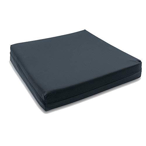 Obbocare | Cojin Antiescaras Viscoelástico con funda de Poliuretano (PU) antideslizante | Medidas: 42x42x7 cm Obbocare | Cojin Antiescaras Viscoelástico con funda de Poliuretano (PU) antideslizante | Medidas: 42x42x7 cm