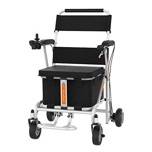 Obbocare | Silla de Ruedas Eléctrica Airwheel H8 para interior y exterior con cesta de almacenamiento Obbocare | Silla de Ruedas Eléctrica Airwheel H8 para interior y exterior con cesta de almacenamiento