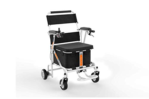 Obbocare | Silla de Ruedas Eléctrica Airwheel H8 para interior y exterior con cesta de almacenamiento Obbocare | Silla de Ruedas Eléctrica Airwheel H8 para interior y exterior con cesta de almacenamiento