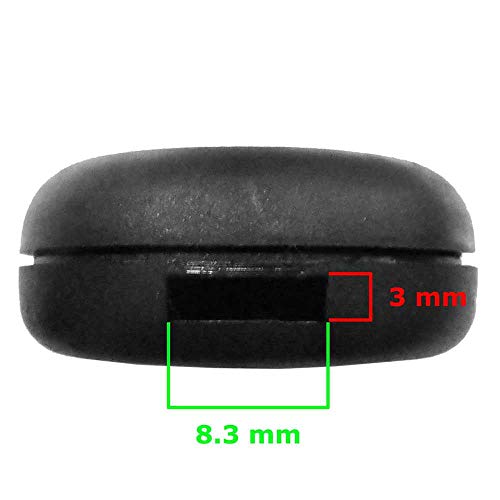 OcioDual Carcasa Funda Mando Llave Citroen C1 C2 C3 C5 Xsara Berlingo Saxo Picasso sin Espadin 2 Botones Button Remote Key Fob