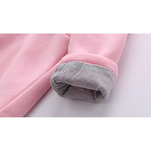 Odziezet Niña Chaqueta con Capucha Chaqueta de Algodón con Orejas de Conejo Otoño e Invierno para Bebés 0-6 años Odziezet Niña Chaqueta con Capucha Chaqueta de Algodón con Orejas de Conejo Otoño e Invierno para Bebés 0-6 años