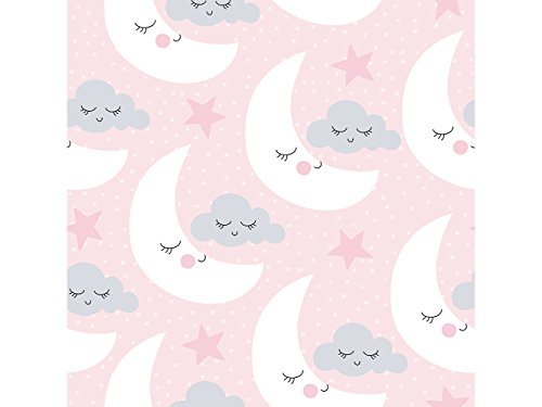 Oedim Alfombra Infantil Luna y Nubes PVC 95 cm x 165 cm| Moqueta Adulto PVC | Suelo vinilico para Adultos Oedim Alfombra Infantil Luna y Nubes PVC 95 cm x 165 cm| Moqueta Adulto PVC | Suelo vinilico para Adultos