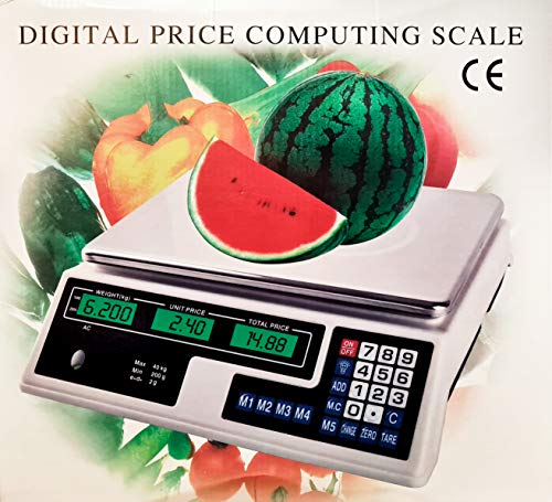 OFERTA! BASCULA DIGITAL COMERCIAL. BALANZA PESA DIGITAL ELECTRONICA PARA COMERCIO. 30KG. - GSH