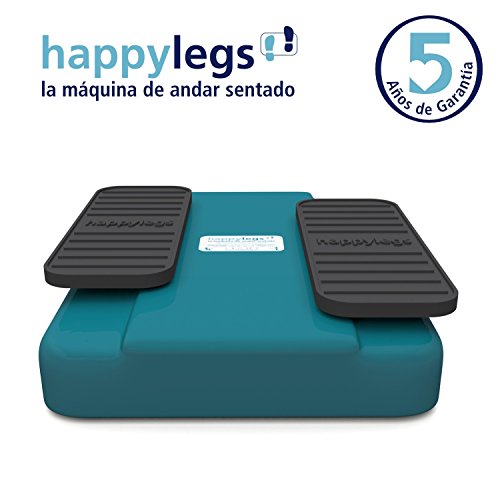 Oferta Pack Happylegs® Azul + Manos Sanas + Correas. Estimula tu circulación de piernas y manos. La Máquina de Andar Sentado que Ayuda a Mejorar la Circulación. ÚNICA fabricada en España (Azul)