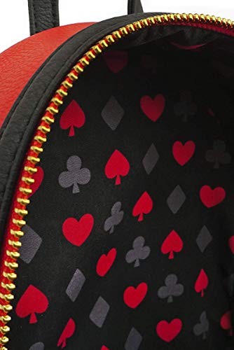 Official Disney Alice In Wonderland Queen of Hearts Mini Backpack