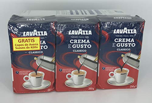 OFISTRADE 3 Lavazza Crema E Gusto 750g + Kölln Copos De Avena Suaves 500 g