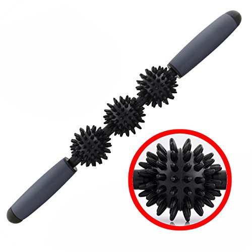 OFKPO Rodillo de Masaj, Fascia y Celulitis Masaje Sticks Blaster, Negro OFKPO Rodillo de Masaj, Fascia y Celulitis Masaje Sticks Blaster, Negro