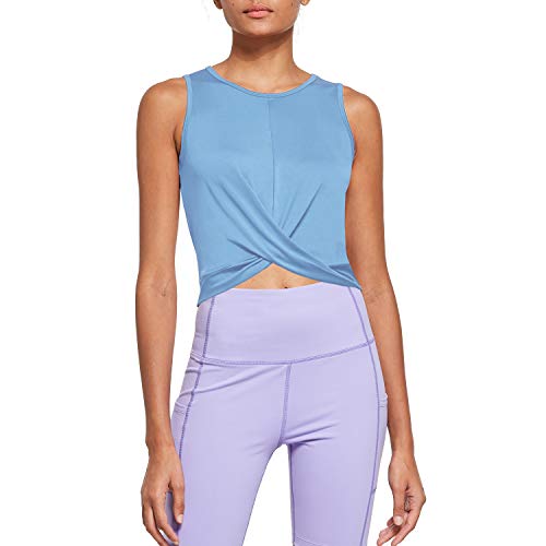 Ogeenier Camisetas Tirantes Mujer Deportiva Running Crop Top Ogeenier Camisetas Tirantes Mujer Deportiva Running Crop Top