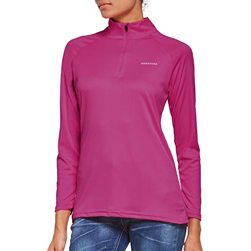 Ogeenier Mujer Deportiva Camiseta de Manga Larga con protección Solar contra UV UPF 50+ Ogeenier Mujer Deportiva Camiseta de Manga Larga con protección Solar contra UV UPF 50+
