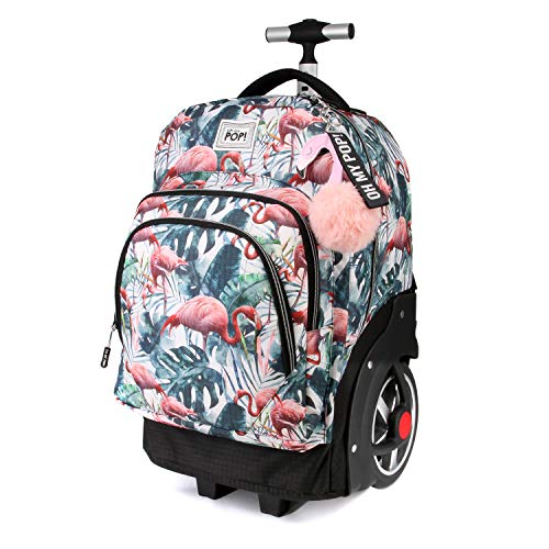 Oh My Pop! Flamenco Tropical-GTX - Mochila Casual, Multicolor, 53 cm