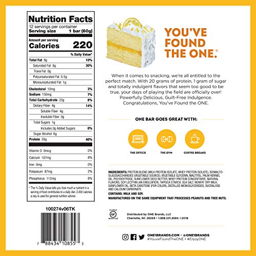 Oh Yeah! Nutrition Tarta de Limón 12 Barras de Proteínas 720 g Oh Yeah! Nutrition Tarta de Limón 12 Barras de Proteínas 720 g