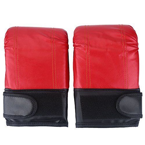 OhhGo Guantes de Boxeo 1 par Entrenamiento de Boxeo Lucha Muay Thai Sparring puñetazos Kickboxing Grappling Guantes de Saco de Arena para Hombres Mujeres