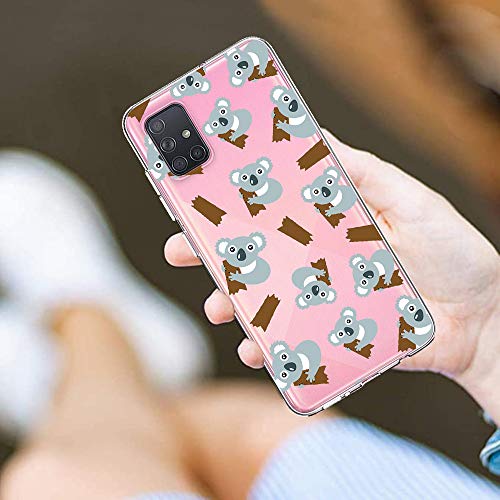 Oihxse Compatible con Samsung Galaxy S4 Funda Cristal Silicona TPU Suave Ultra-Delgado Protector Estuche Creativa Patrón Protector Anti-Choque Carcasa Cover(Pereza A10)