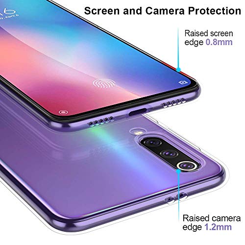 Oihxse Mandala Flores Encaje Patrón Serie Case Compatible con Motorola Moto G7 Power Funda TPU Silicona Suave Protector Ultra Slim Anti-Rasguño Transparente Carcasa (A11)