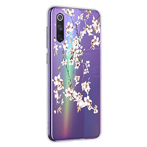 Oihxse Mandala Flores Encaje Patrón Serie Case Compatible con Motorola Moto G7 Power Funda TPU Silicona Suave Protector Ultra Slim Anti-Rasguño Transparente Carcasa (A11)