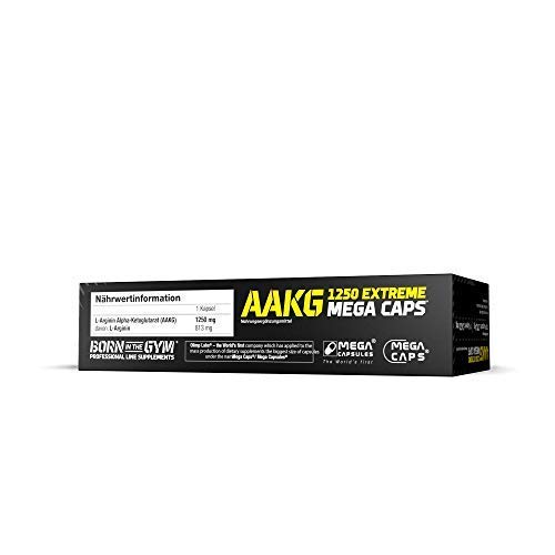 Olimp AAKG Extreme Mega Capsules - Pack of 120 Capsules