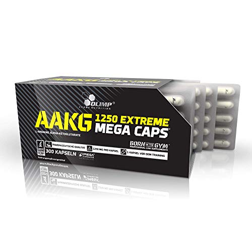 Olimp Sport Nutrition AAKG Extreme Mega Box Aminoácidos - 300 Cápsulas