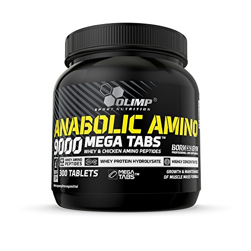 Olimp Sport Nutrition Cápsulas de Aminoácidos Anabolic Amino 9000 Mega - 300 unidades (28364)