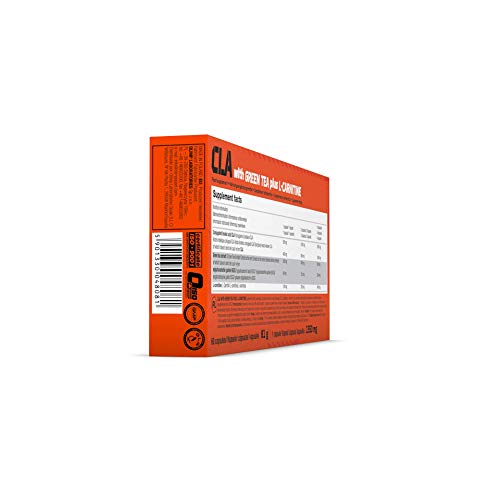 Olimp Sport Nutrition CLA With Green Tea Plus L-Carnitine Sport Edition Quemador de Grasa - 60 Cápsulas Olimp Sport Nutrition CLA With Green Tea Plus L-Carnitine Sport Edition Quemador de Grasa - 60 Cápsulas