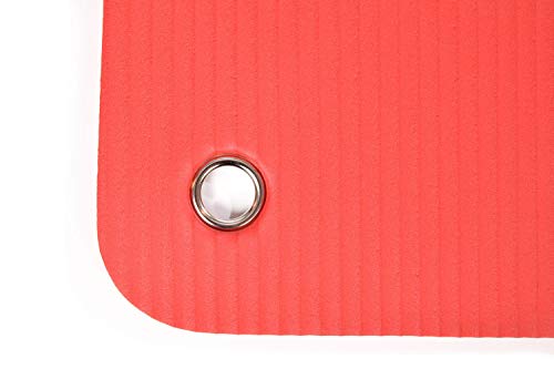 OLIVER Sport-Tec - Esterilla de gimnasia (140 x 60 x 15 cm, con ojales), color gris OLIVER Sport-Tec - Esterilla de gimnasia (140 x 60 x 15 cm, con ojales), color gris