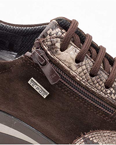 Olivia Nature Zapatos de Mujer. Zapatos de Estilo Casual Deportivo. Fabricados en Piel. Modelo Dominica. Talla 36 Olivia Nature Zapatos de Mujer. Zapatos de Estilo Casual Deportivo. Fabricados en Piel. Modelo Dominica. Talla 36