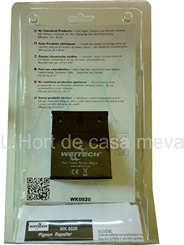 OLMA 4022N2 - Ahuyentador Pájaros 50 M2 OLMA 4022N2 - Ahuyentador Pájaros 50 M2