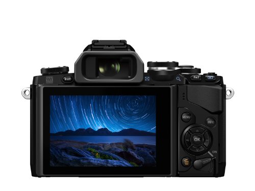 Olympus OM-D E-M10 - Cámara Evil de 16.1 MP (Pantalla táctil abatible 3", estabilizador óptico, vídeo Full HD, WiFi), Color Negro - Kit Cuerpo cámara con Objetivo 14-42 mm EZ Olympus OM-D E-M10 - Cámara Evil de 16.1 MP (Pantalla táctil abatible 3", estabilizador óptico, vídeo Full HD, WiFi), Color Negro - Kit Cuerpo cámara con Objetivo 14-42 mm EZ
