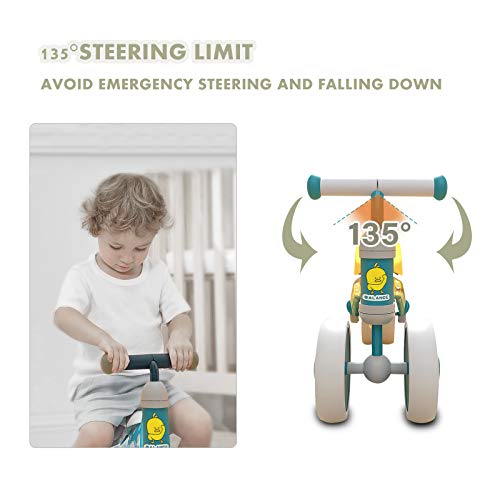 OLYSPM Bicicleta Sin Pedales para Niños 10-36 Meses,Triciclos Bebes,Correpasillos Bebes De Sillín Ajustables,Bicicleta Infantil Sin Pedales(Verde Oscuro) OLYSPM Bicicleta Sin Pedales para Niños 10-36 Meses,Triciclos Bebes,Correpasillos Bebes De Sillín Ajustables,Bicicleta Infantil Sin Pedales(Verde Oscuro)
