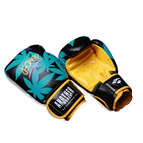 OLYSPM Guantes De Boxeo Boxing Gloves For Training Punching Sparring Muay Thai Kickboxing Gloves,4oz-14oz(Verde)