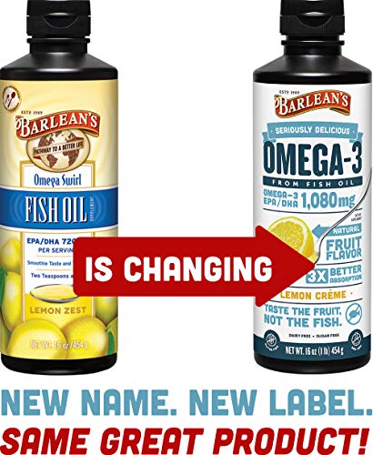 Omega Swirl Fish Oil Lemon Zest 16 fl.oz Omega Swirl Fish Oil Lemon Zest 16 fl.oz