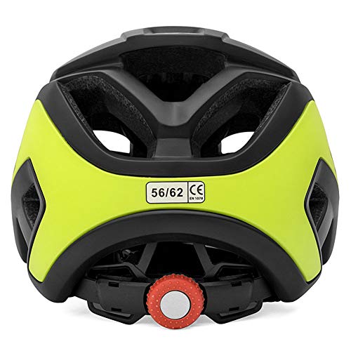 OMGPFR Casco De Bicicleta para Adultos Resistente A Los Golpes, Casco De Bicicleta De Montaña para Deportes Al Aire Libre F692,Verde