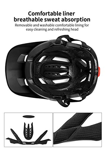 OMGPFR Casco De Bicicleta para Adultos Resistente A Los Golpes, Casco De Bicicleta De Montaña para Deportes Al Aire Libre F692,Verde OMGPFR Casco De Bicicleta para Adultos Resistente A Los Golpes, Casco De Bicicleta De Montaña para Deportes Al Aire Libre F692,Verde