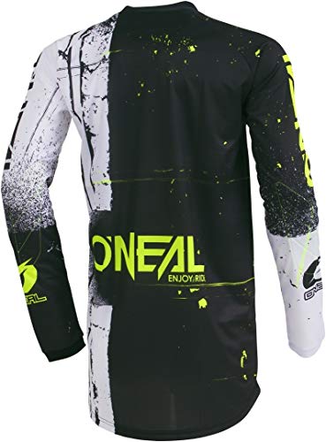 Oneal ELEMENT JERSEY Equipación para Montar En Bicicleta y Motocross, 002E-Youth M, Negro