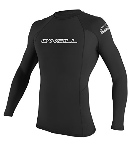 O'Neill UV sun Protection, Camiseta de Manga Larga para Hombre, Negro, small