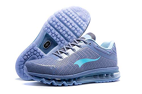 ONEMIX Zapatillas para Hombre Calzados de Running Correr en Asfalto Montaña Atletismo Zapatos Casual Sneakers 1192 Gray 43