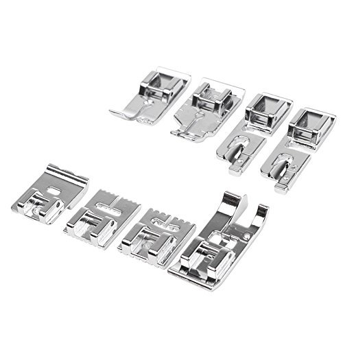 Onerbuy profesional juego de doméstica Máquina de coser prensatelas pie pies Kit de fijación para bajo vástago Brother, Singer, Viking, Janome, simplicidad, Kenmore (16pcs presser foot)