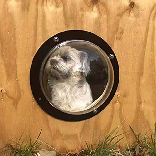 ONEVER Ventanas para Vallas para Mascotas, Cúpula Acrílica Duradera para Mascotas, Valla para Perros, Ventana para Gatos, Perros, Evitan Que Salten 31.5 * 31.5 * 12.5Cm ONEVER Ventanas para Vallas para Mascotas, Cúpula Acrílica Duradera para Mascotas, Valla para Perros, Ventana para Gatos, Perros, Evitan Que Salten 31.5 * 31.5 * 12.5Cm