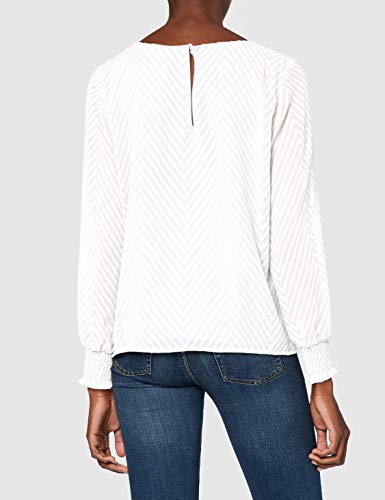 Only ONLANNELENA L/S O-Neck Top WVN Blusas, Cloud Dancer, M para Mujer Only ONLANNELENA L/S O-Neck Top WVN Blusas, Cloud Dancer, M para Mujer