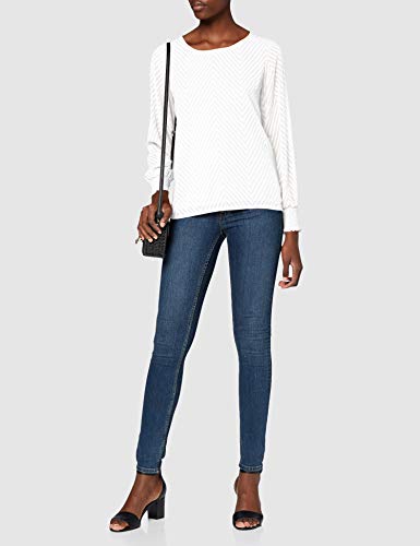 Only ONLANNELENA L/S O-Neck Top WVN Blusas, Cloud Dancer, M para Mujer Only ONLANNELENA L/S O-Neck Top WVN Blusas, Cloud Dancer, M para Mujer