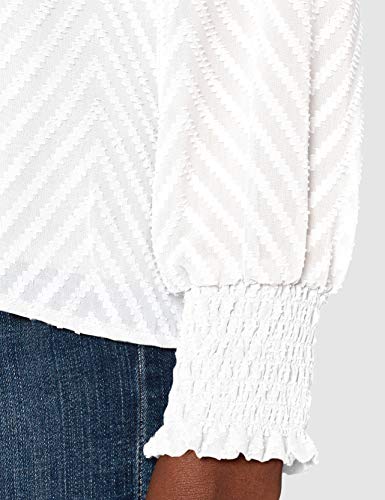 Only ONLANNELENA L/S O-Neck Top WVN Blusas, Cloud Dancer, M para Mujer Only ONLANNELENA L/S O-Neck Top WVN Blusas, Cloud Dancer, M para Mujer