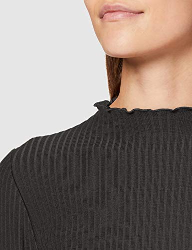 Only Onlemma L/s High Neck Top Jrs Camisa Manga Larga, Negro (Black Black), Large para Mujer Only Onlemma L/s High Neck Top Jrs Camisa Manga Larga, Negro (Black Black), Large para Mujer