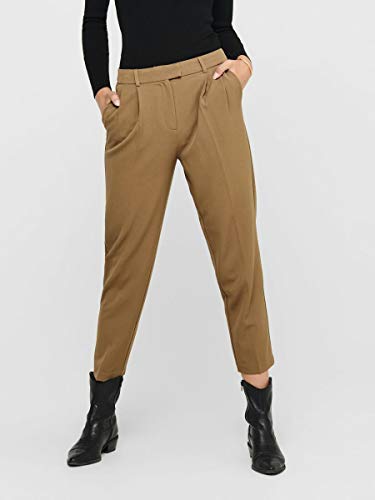 Only ONLEVILA-Lana HW Carrot Pant CC TLR Pantalón, Toasted Coconut, 42/"32 para Mujer Only ONLEVILA-Lana HW Carrot Pant CC TLR Pantalón, Toasted Coconut, 42/"32 para Mujer
