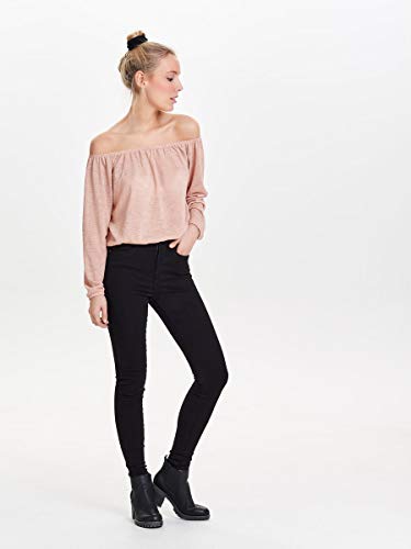 Only Onlroyal High Sk Jeans Pim600 Noos, Jeans Skinny para Mujer, Negro (Black), S (Talla Fabricante:32) Only Onlroyal High Sk Jeans Pim600 Noos, Jeans Skinny para Mujer, Negro (Black), S (Talla Fabricante:32)