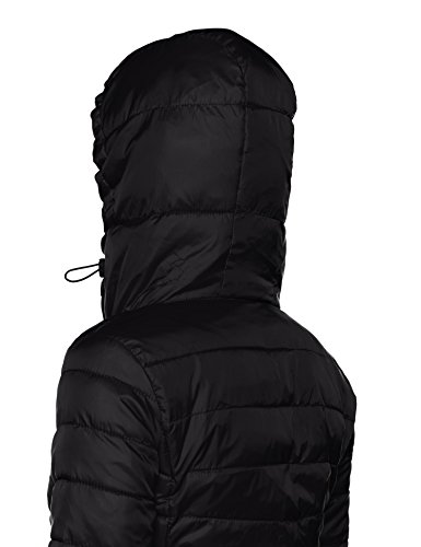 Only Onltahoe Hood Jacket Otw Noos Chaqueta, Negro (Black Black), Small para Mujer