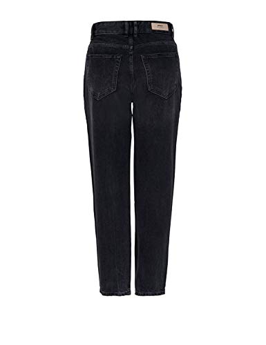Only ONLTROY Life HW Carrot A DNM Jeans Dot Pantalón, Dark Grey Denim, S/34 para Mujer Only ONLTROY Life HW Carrot A DNM Jeans Dot Pantalón, Dark Grey Denim, S/34 para Mujer