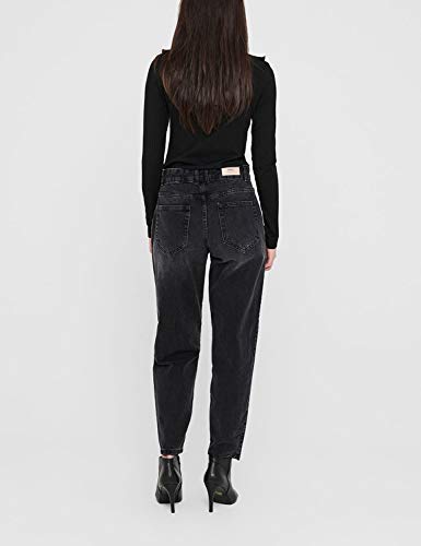 Only ONLTROY Life HW Carrot A DNM Jeans Dot Pantalón, Dark Grey Denim, S/34 para Mujer Only ONLTROY Life HW Carrot A DNM Jeans Dot Pantalón, Dark Grey Denim, S/34 para Mujer