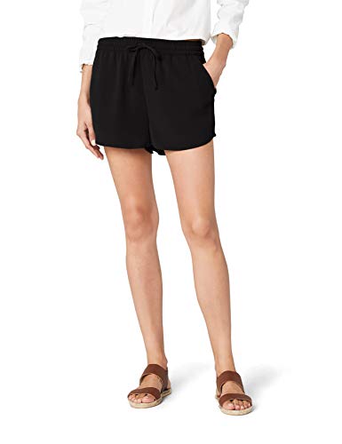 Only Onlturner Shorts Wvn Noos Pantalones Cortos, Negro (Black Black), 36 (Talla del Fabricante: 34) para Mujer Only Onlturner Shorts Wvn Noos Pantalones Cortos, Negro (Black Black), 36 (Talla del Fabricante: 34) para Mujer