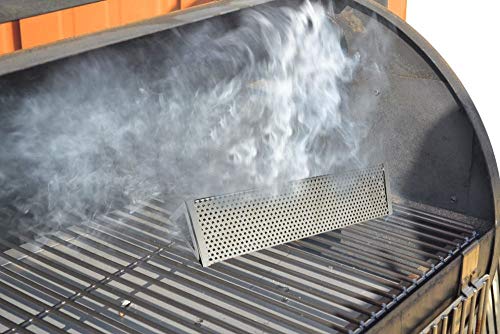 Onlyfire 30,5 cm Generador de ahumador de Tubo de pellets de Madera de Acero Inoxidable,Tubo de ahumador Triangular para Fumar en Caliente o en frío,Ahumado de Carne de Res, Cerdo, Pollo y Pescado Onlyfire 30,5 cm Generador de ahumador de Tubo de pellets de Madera de Acero Inoxidable,Tubo de ahumador Triangular para Fumar en Caliente o en frío,Ahumado de Carne de Res, Cerdo, Pollo y Pescado