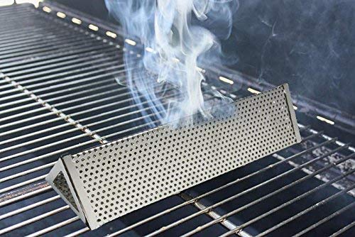 Onlyfire 30,5 cm Generador de ahumador de Tubo de pellets de Madera de Acero Inoxidable,Tubo de ahumador Triangular para Fumar en Caliente o en frío,Ahumado de Carne de Res, Cerdo, Pollo y Pescado Onlyfire 30,5 cm Generador de ahumador de Tubo de pellets de Madera de Acero Inoxidable,Tubo de ahumador Triangular para Fumar en Caliente o en frío,Ahumado de Carne de Res, Cerdo, Pollo y Pescado